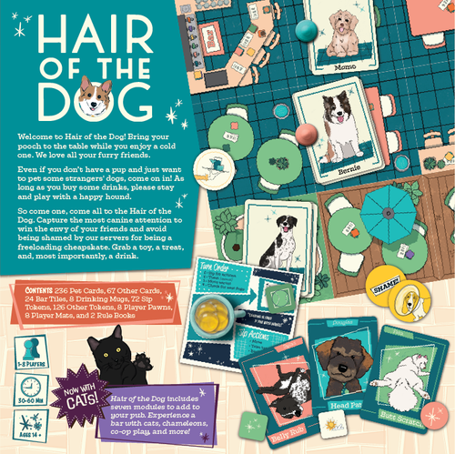 HAIR OF THE DOG ボードゲーム　欠品なし Hair of the Dog ボードゲーム英語版欠品なし